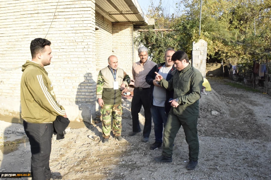 کاروان خدمت جهادی "فاتح" در روستای "قورچای" آزادشهر 2