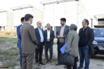 بازدید مهندس سید النگی شهردار محترم گرگان، مهندس ناصر گرزین رییس شورای اسلامی شهر گرگان و دکتر غفاری رییس دانشگاه فنی و حرفه ای استان گلستان و معاونین از پروژه نیمه تمام سایت شهرک شهریار پسران شهید چمران گرگان... 4